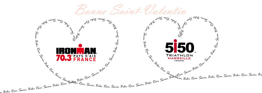 IRONMAN FRANCE : Pour la Saint Valentin… Surprenez le… Surprenez la‏