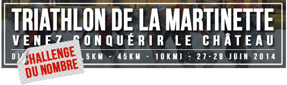 Triathlon de La Martinette (Var) – 28 Juin : Challenger du nombre!‏