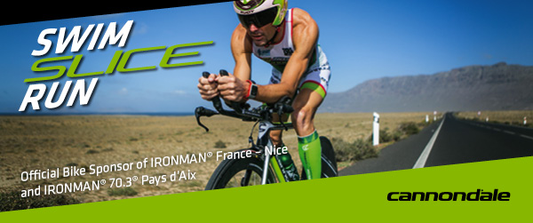 Cannondale partenaire officiel de l”ironman France et de l’Ironman 70.3 d’Aix en Provence‏