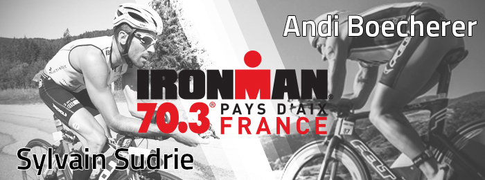 Sylvain Sudrie et Andi Boecherer seront à l’IRONMAN 70.3 Pays d’Aix
