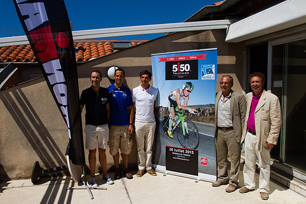 IRONMAN, CarmaSport, les Sardines Triathlon et la ville de Marseille ont présenté ce matin le Triathlon 5150 Marseille