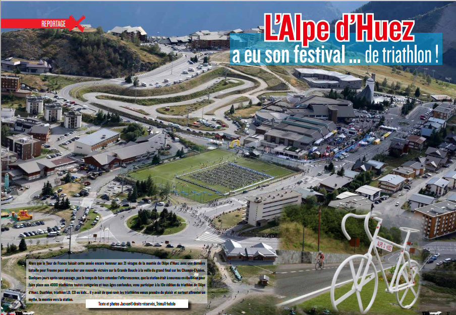 A lire dans TrimaX#143 : L’Alpe d’Huez a eu son festival … de triathlon !