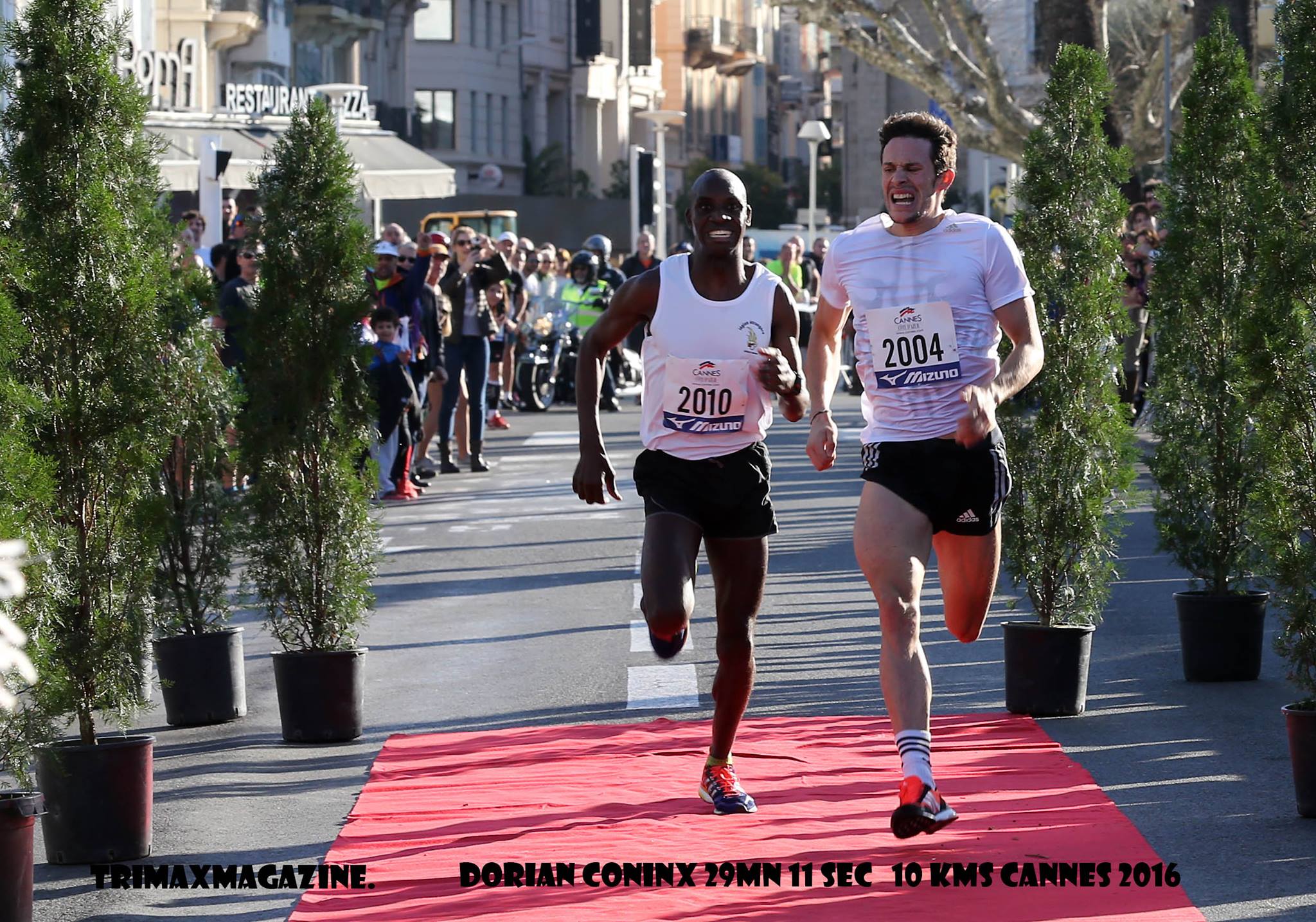 10km de Cannes : La réponse de Coninx 29:11