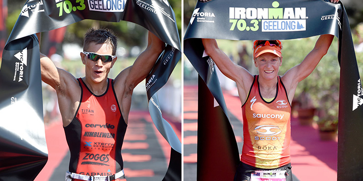 Ironman 70.3 Geelong: le titre pour Montgomery et Hauschildt, Viennot 2ème