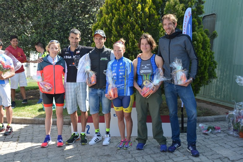 Victoire de Magnien et Lemoussu au 1er triathlon S CLM de Draguignan