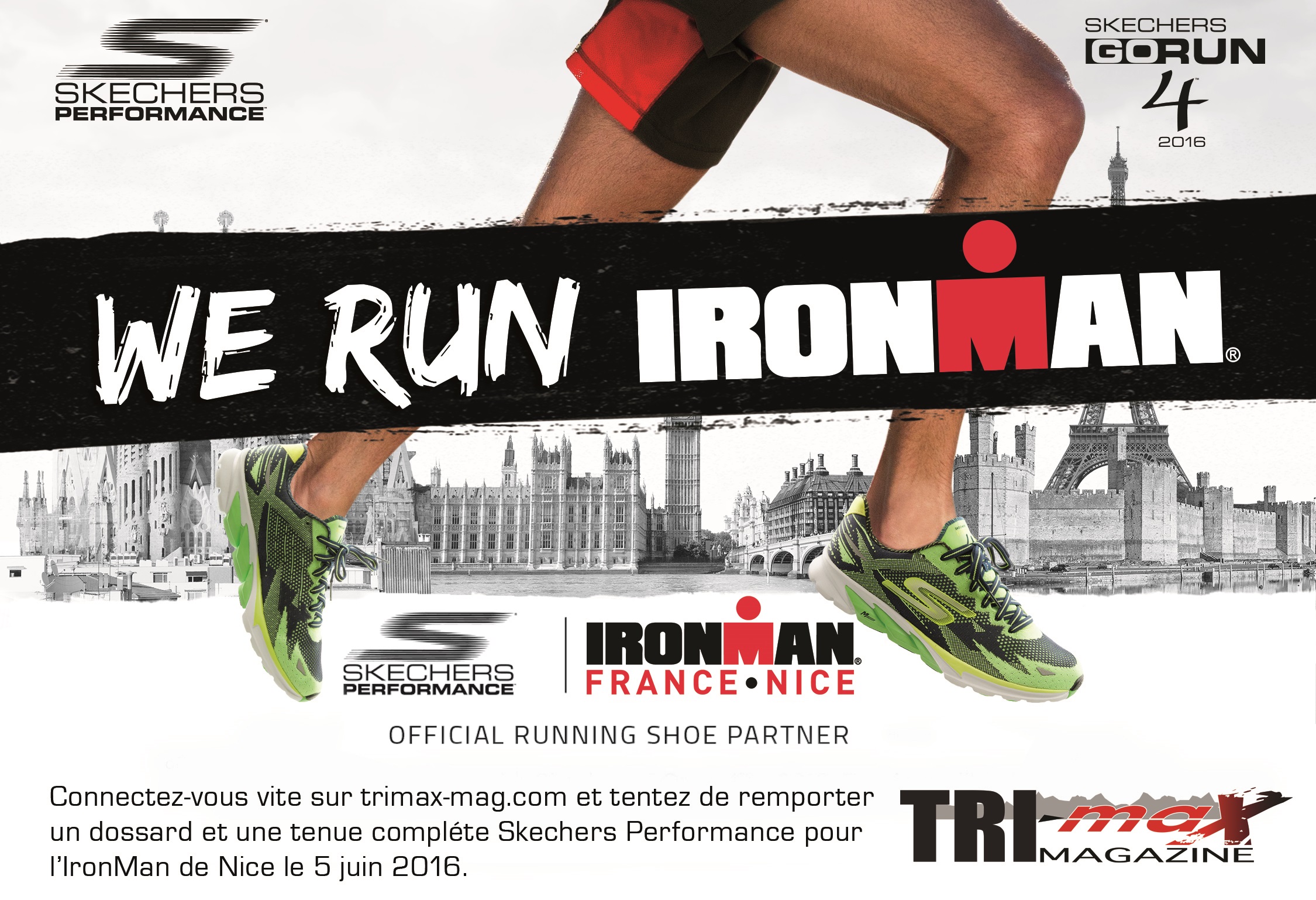 Gagnez le dernier dossard pour l’Ironman France avec TRI-Max Magazine et Skechers