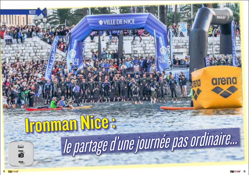 Retour sur l’Ironman Nice : le partage d’une journée pas ordinaire… dans TrimaX#154