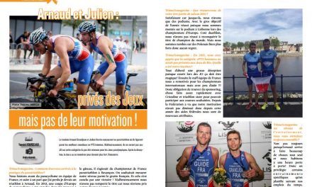 Arnaud et Julien : privés des Jeux mais pas de leur motivation !, retrouvez leur interview dans TrimaX#154
