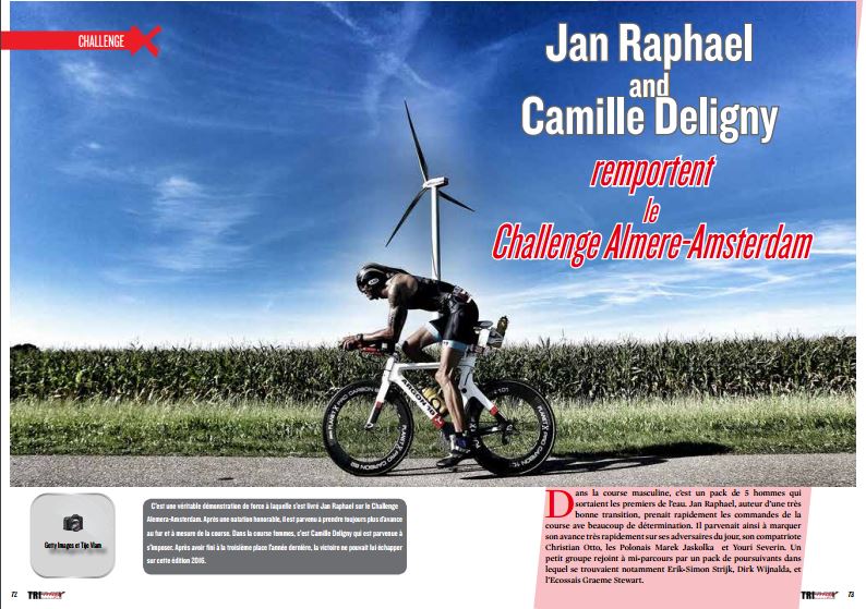 A lire dans TrimaX#157 : Jan Raphael and Camille Deligny remportent le Challenge Almere-Amsterdam