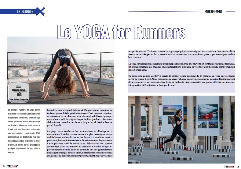Le YOGA for Runners découvrez-le dans TrimaX#158