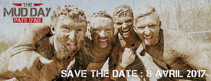GET READY – Les inscriptions pour The Mud Day Pays d’Aix ouvrent demain !