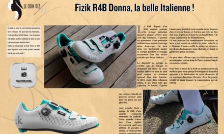 Découvrez dans TrimaX#161 : Fizik R4B Donna, la belle Italienne !