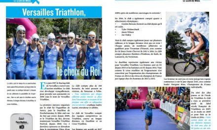 A lire dans TrimaX#161 : Versailles Triathlon, le choix du Roi
