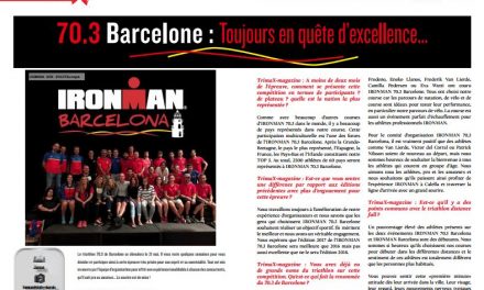 TrimaX#162 vous présente le 70.3 Barcelone : Toujours en quête d’excellence…