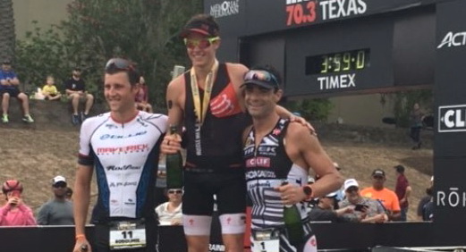 Ironman 70.3 Texas: Rodolphe Von Berg 3ème