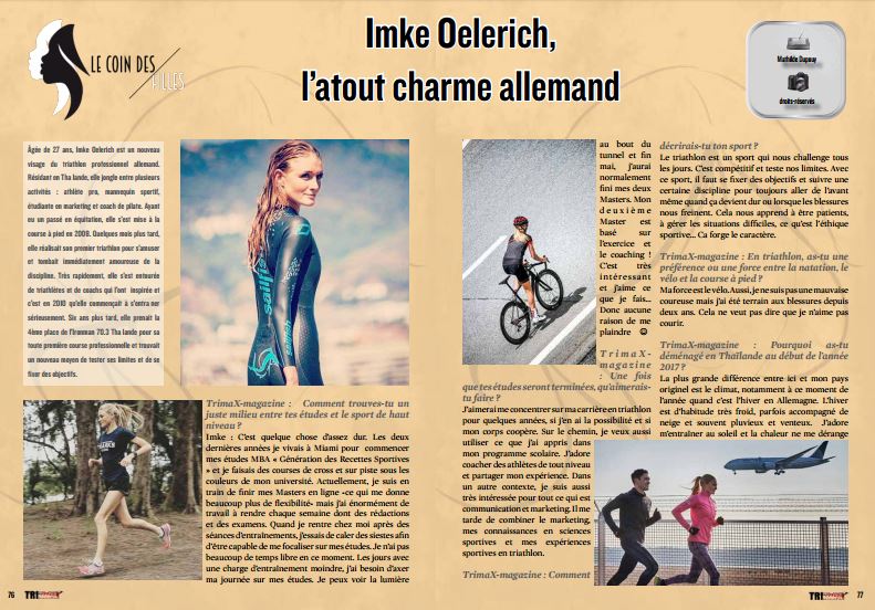 TrimaX#162 vous présente Imke Oelerich, l’atout charme allemand