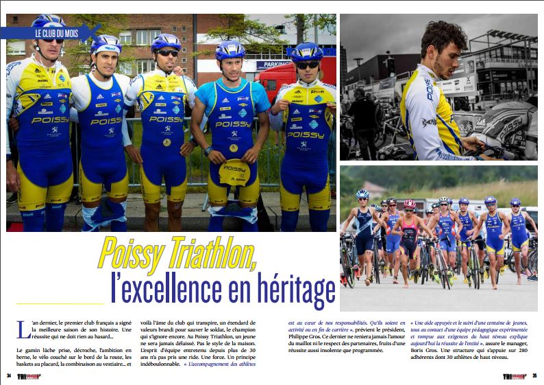 Poissy Triathlon, l’excellence en héritage, c’est dans TrimaX#162