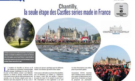 Chantilly, la seule étape des Castles series made in France à découvrir dans TrimaX#164