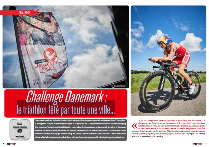 Challenge Danemark : le triathlon fêté par toute une ville à lire dans TrimaX#166