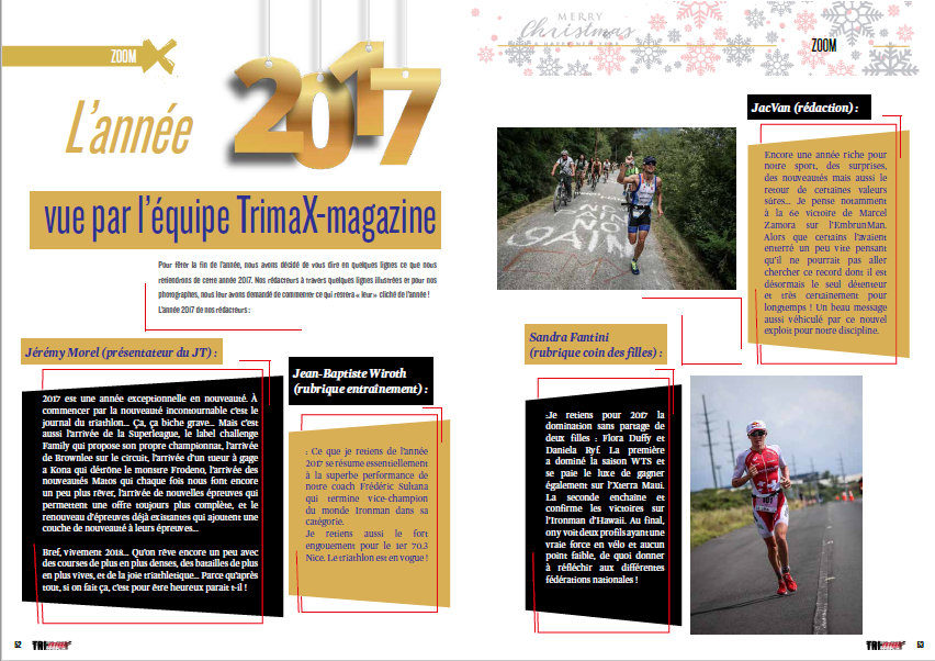 L’année 2017 vue par l’équipe TrimaX#170