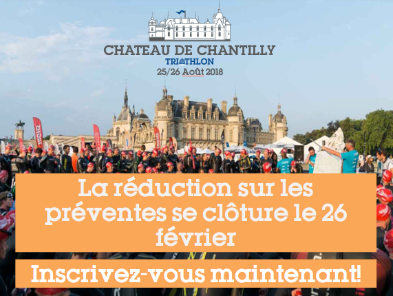 Chantilly : Dernière chance pour profiter des – 25% !