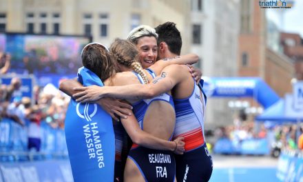 Hambourg réussi bien aux français: Champion du Monde de relais mixte!