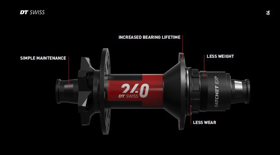 DT Swiss introduces the brand new 240 hub