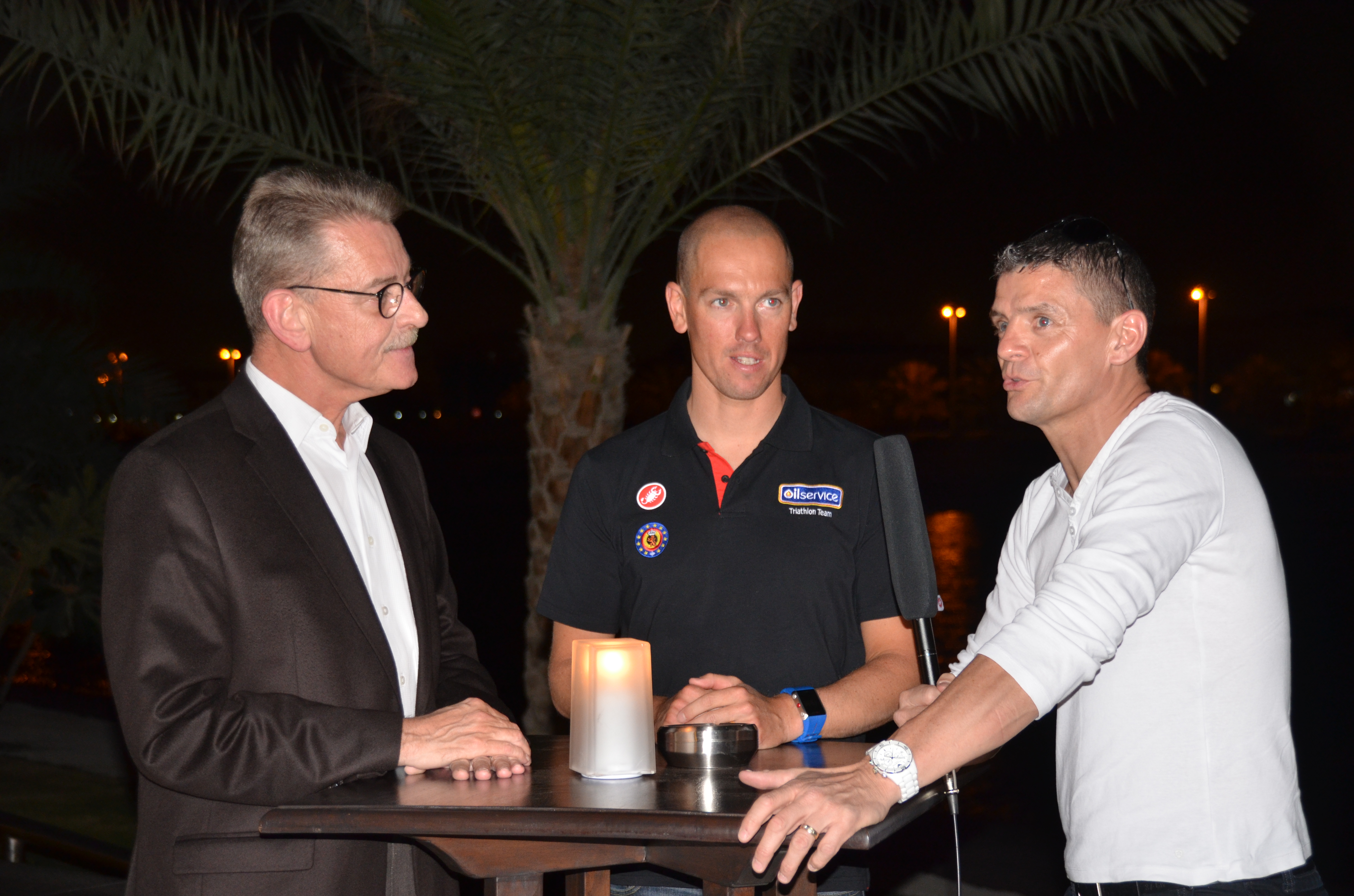 Abu Dhabi Triathlon: Frederik Van Lierde reçu par l’Ambassadeur de Belgique