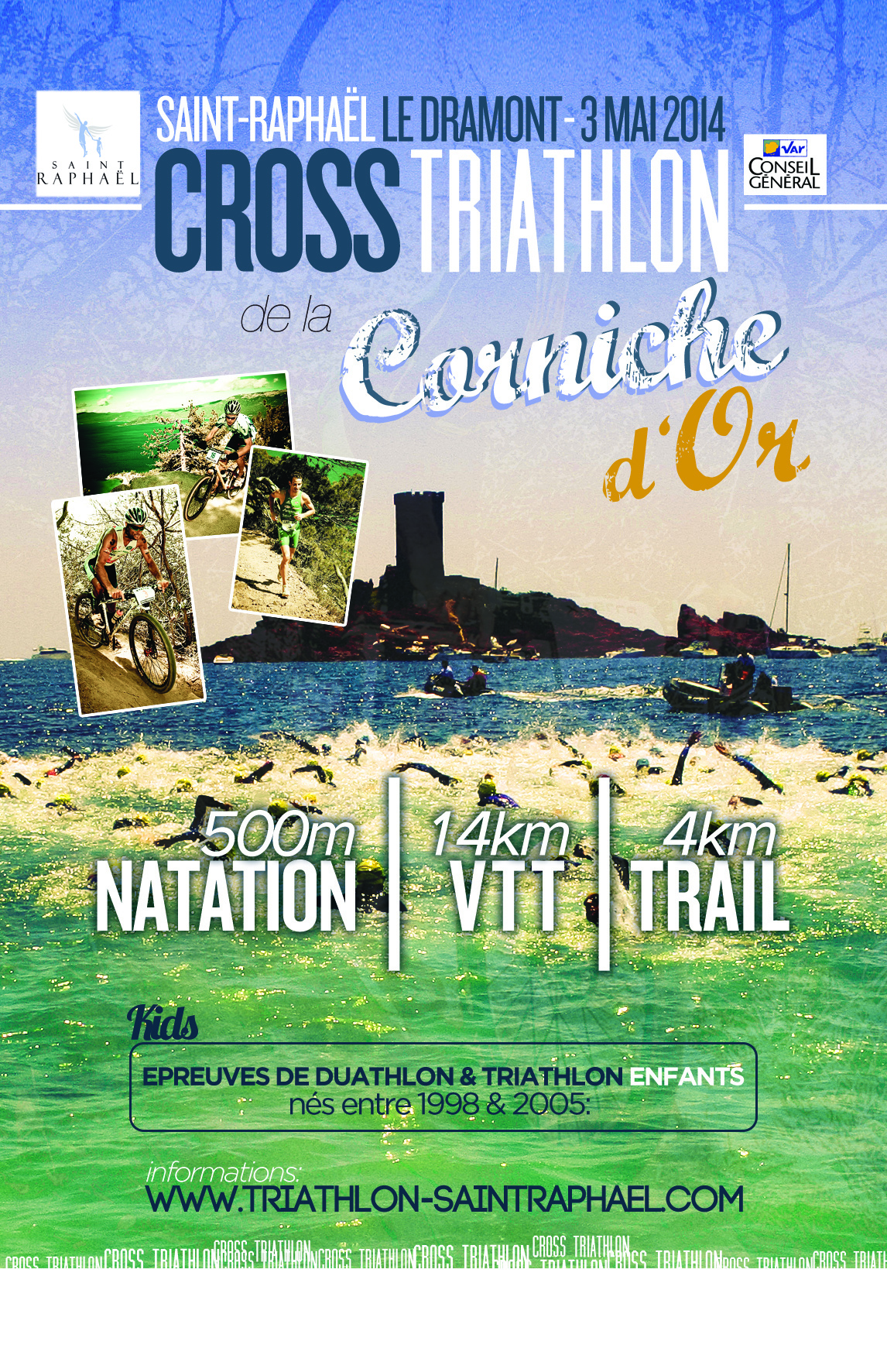 Rendez-vous le 3 mai au Cross triathlon de la Corniche d’Or‏