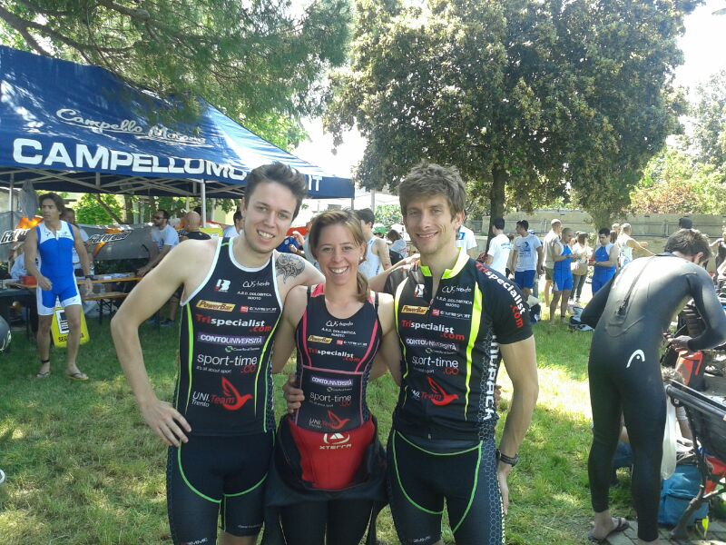 Ilaria Zane gagne le triathlon S de Venise