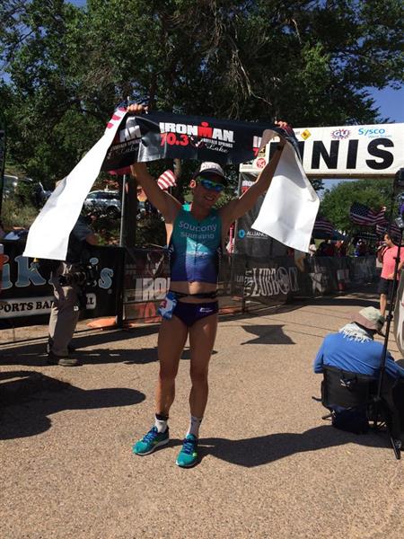 IRONMAN 70.3 Buffalo Springs Lake: Reed et Naeth