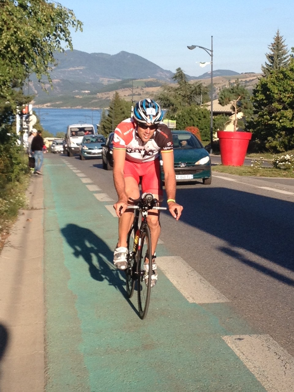 Retour vers Embrun avant de partir vers la montée des Orres