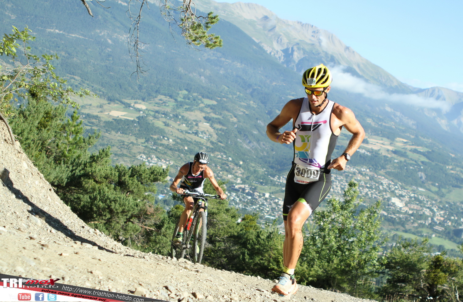Embrun : un run&bike sélectif était au programme !