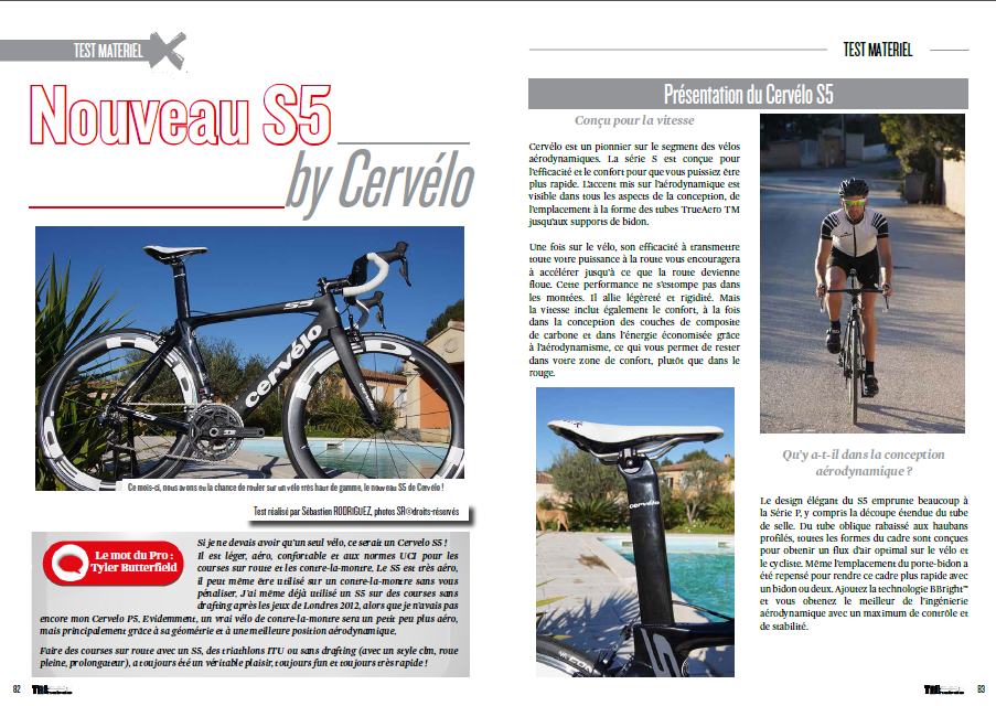 Découvrez le nouveau S5 de Cervélo dans TrimaX#137