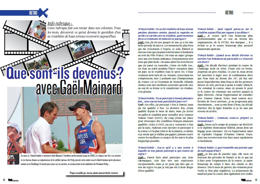 Retrouvez ce qu’est devenu Gaël Mainard dans TrimaX#137