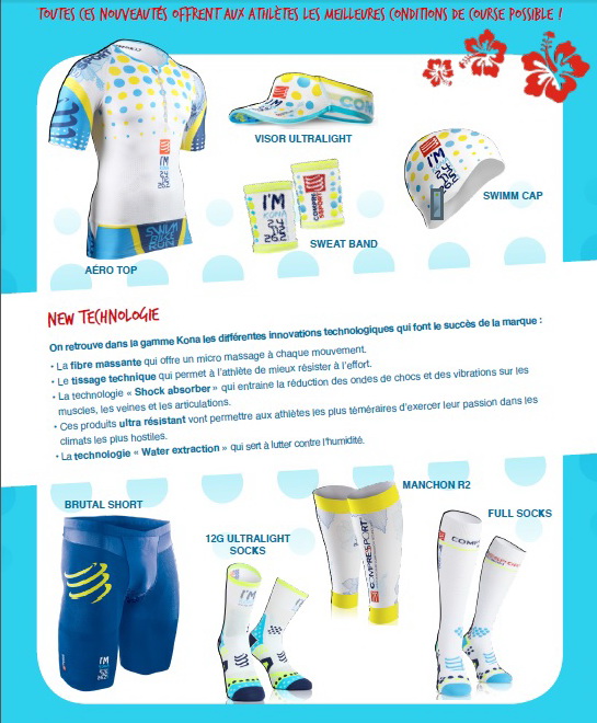 COMPRESSPORT lance sa gamme Kona en édition limitée !‏