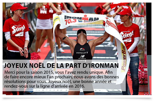 Joyeux Noël de la part d’IRONMAN!‏