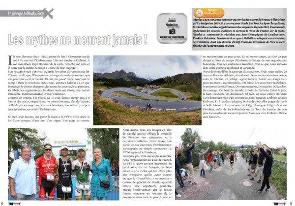 LES MYTHES NE MEURENT JAMAIS