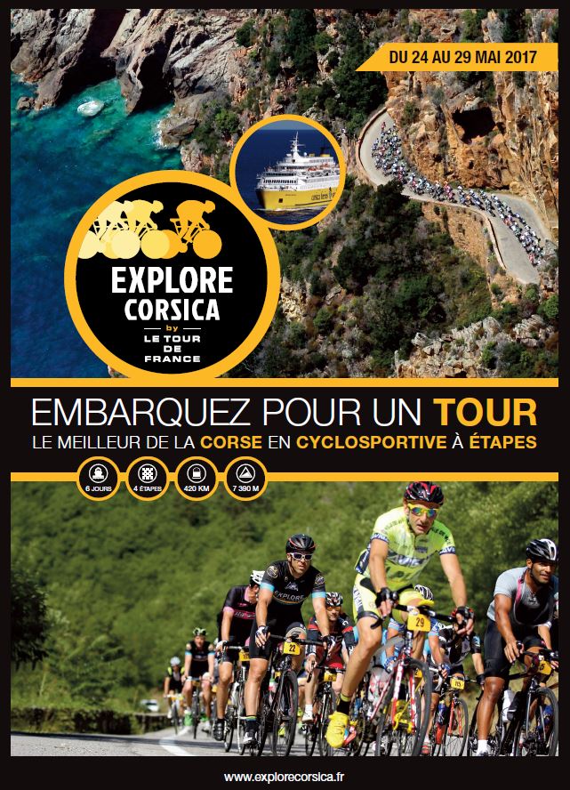EXPLORE CORSICA BY LE TOUR DE FRANCE 24 au 29 mai 2017‏