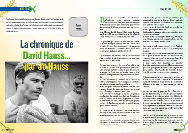 LA CHRONIQUE DE DAVID HAUSS