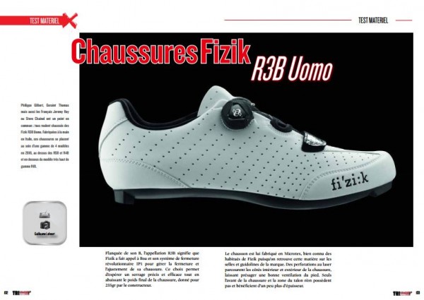 TEST CHAUSSURE FIZIK