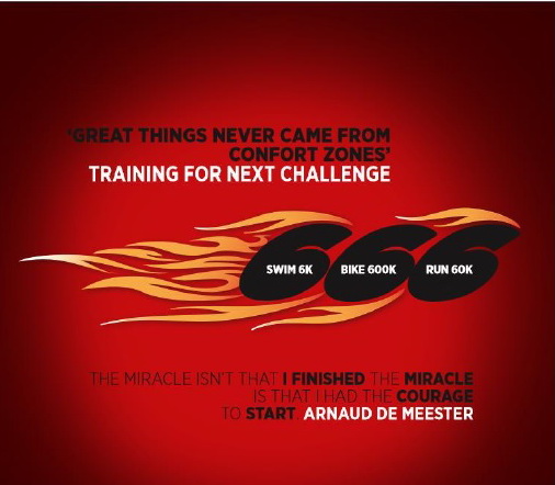 New Challenge  » Ultra Triathlon  » Arnaud de Meester by Red Bull‏