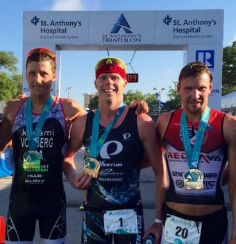 Triathlon M de St.Anthony: Von Berg 3ème