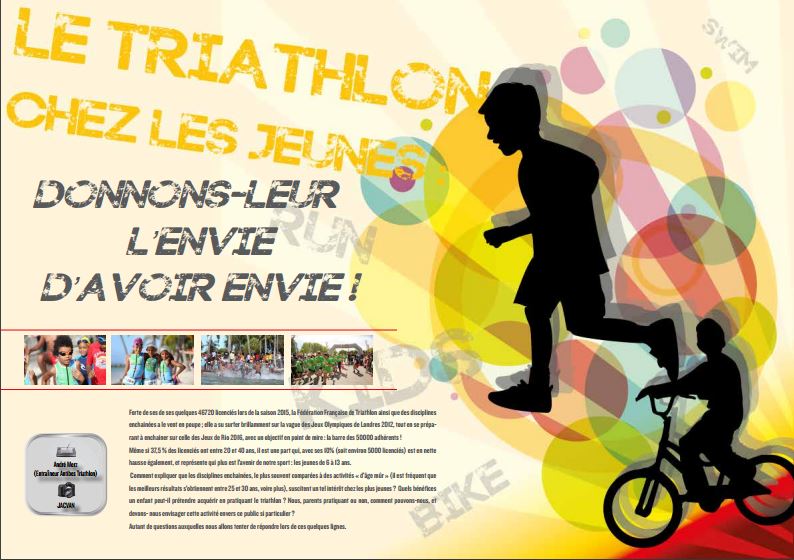 A ne pas manquer dans TrimaX#151 : le triathlon chez les jeunes