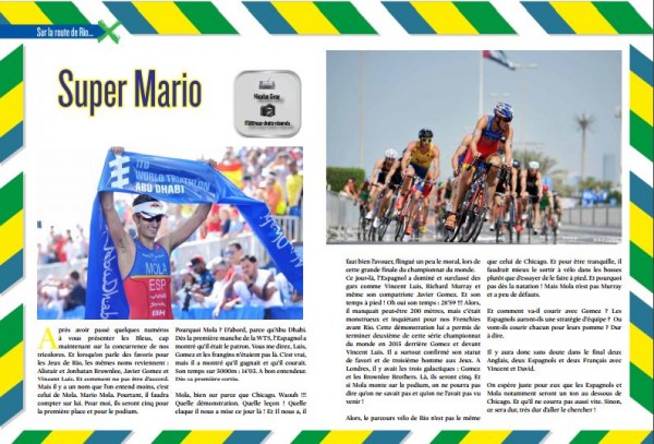 SUR LA ROUTE DE RIO SUPER MARIO