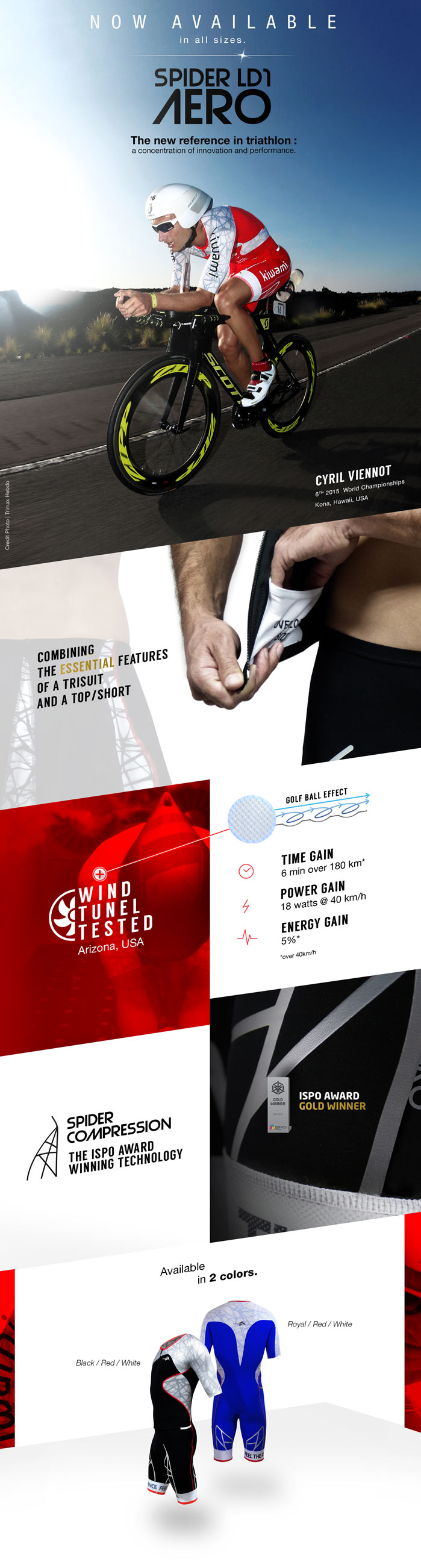 KIWAMI: SPIDER LD1 AERO NOW AVAILABLE‏