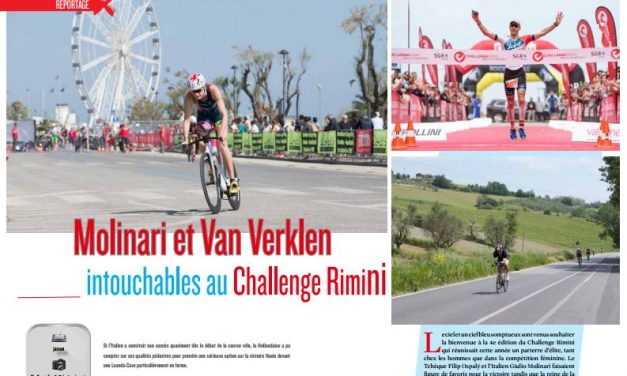 Molinari et Van Verklen intouchables au ChallengeRimini, à lire dans TrimaX#153