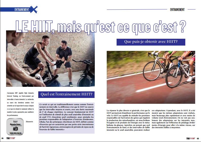 LE HIIT, mais qu’est ce que c’est ? Découvrez-le dans TrimaX#153