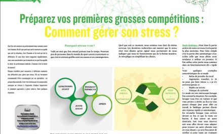 Découvrez dans TrimaX#153 comment gérer son stress  pour vos premières grosses compétitions