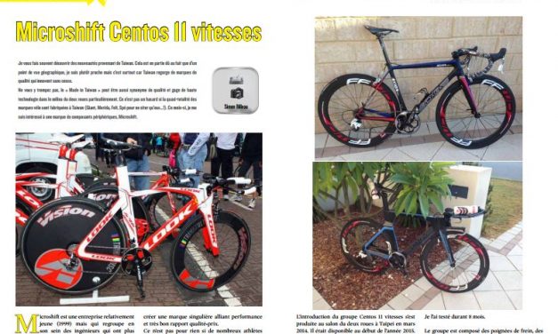 A découvrir dans TrimaX#153 le microshift Centos 11 vitesses